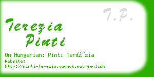 terezia pinti business card